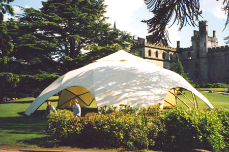 17.5m Geodesic Dome Hire