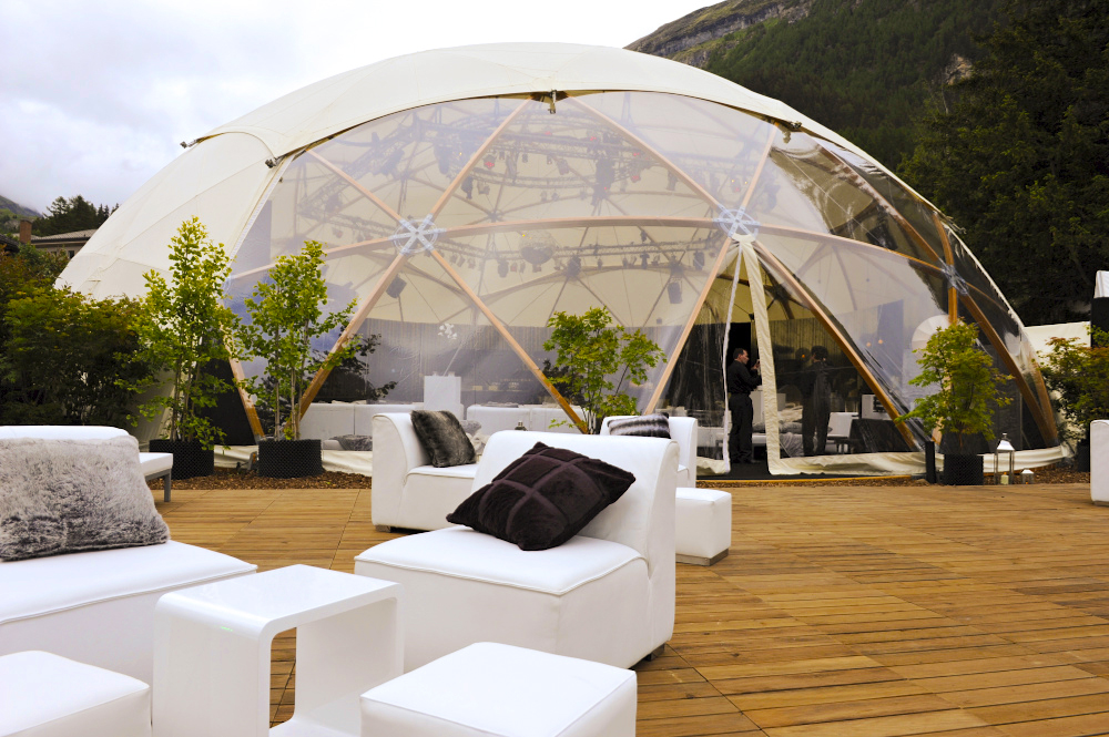 25m Geodesic Dome Hire