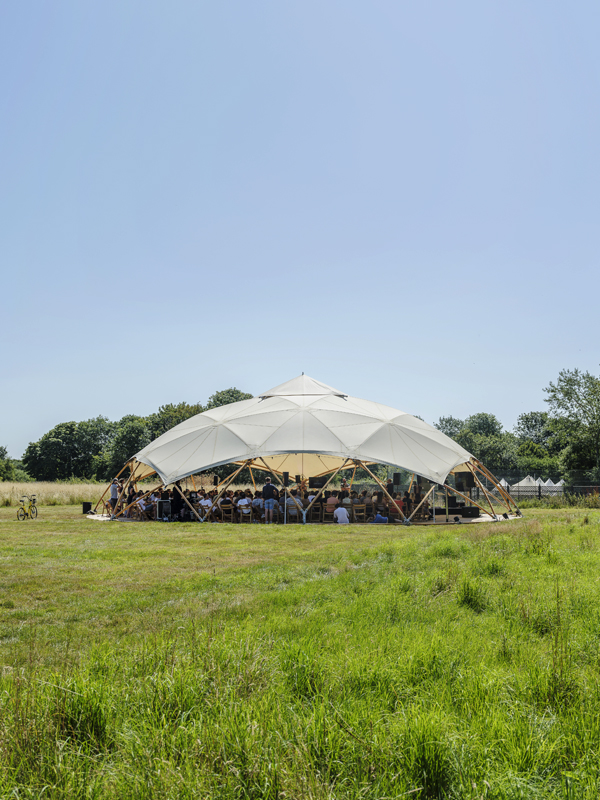 20m Geodesic Dome Hire